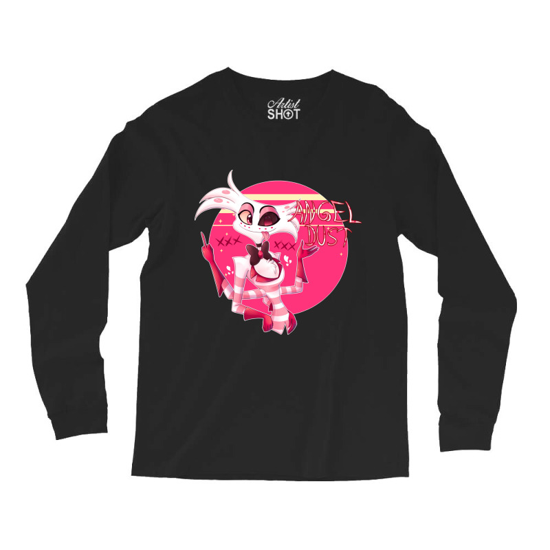 Hazbin Hotel Angel Dust Long Sleeve Shirts by MATTHEWFLORIO | Artistshot