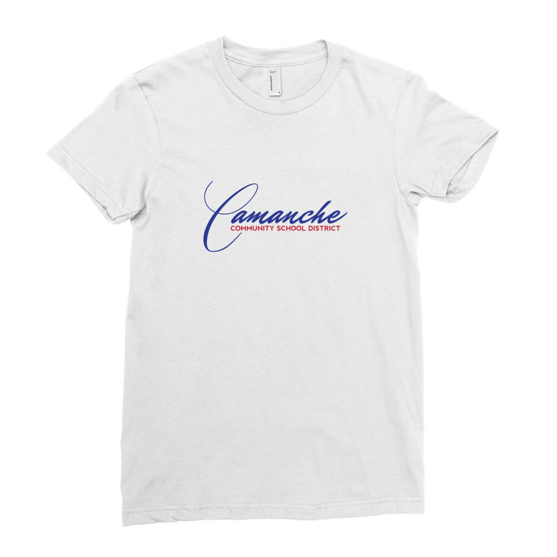 Camanche High School Ladies Fitted T-Shirt by Bafort | Artistshot