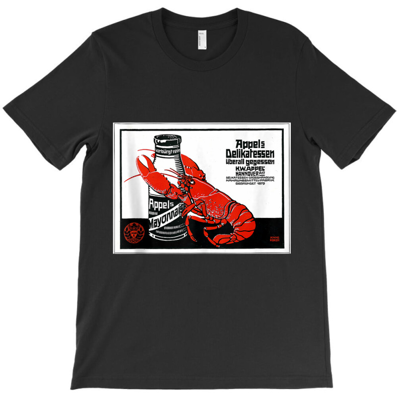 Seafood 1879 German Lobster Crawfish Crustacean Retro Tank Top T-shirt | Artistshot