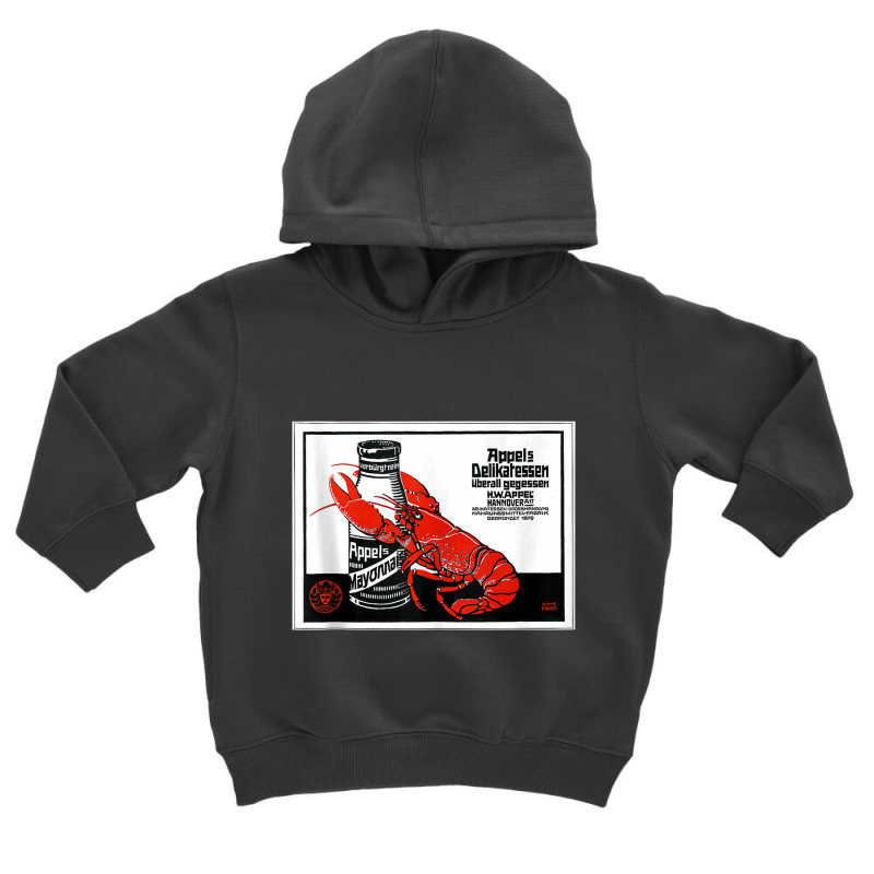 Seafood 1879 German Lobster Crawfish Crustacean Retro Tank Top Toddler Hoodie | Artistshot