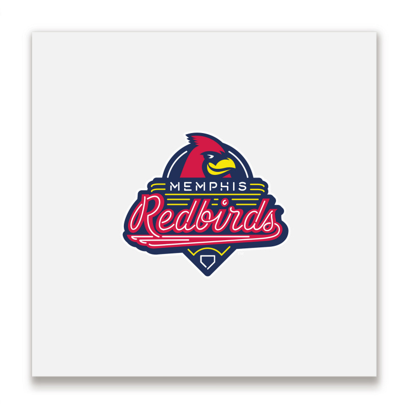 The Redbirds Metal Print Square | Artistshot