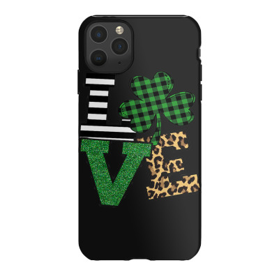 Love Leopard Shamrock Lucky Iphone 11 Pro Max Case Designed By Bariteau Hannah