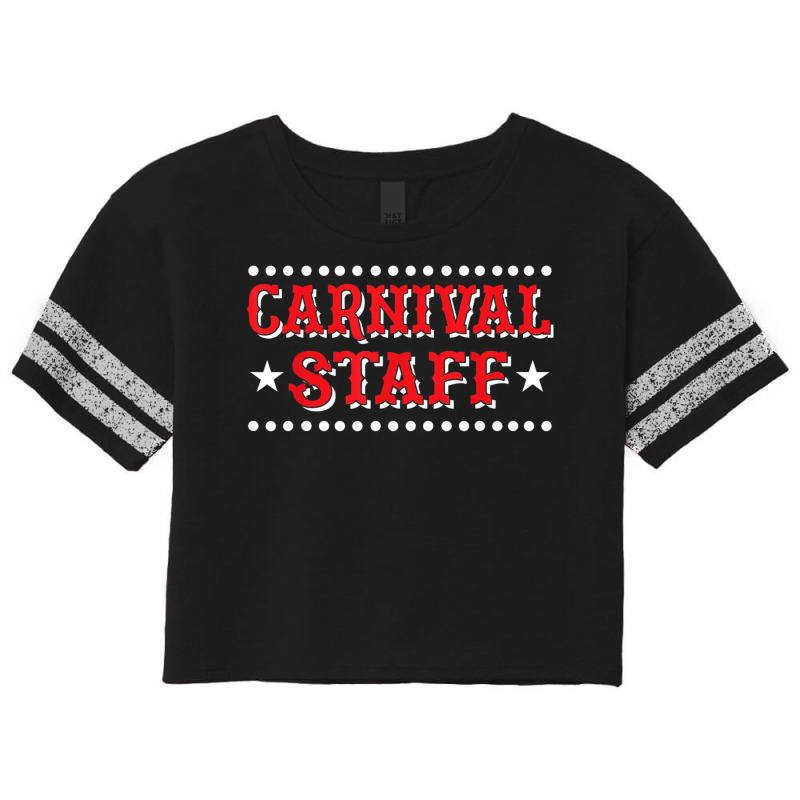 Carnival Staff Circus Event Security Circus Ringmaster Scorecard Crop Tee by MaraRojas | Artistshot