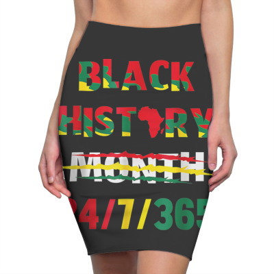 Black History Month Pencil Skirts Designed By Bariteau Hannah