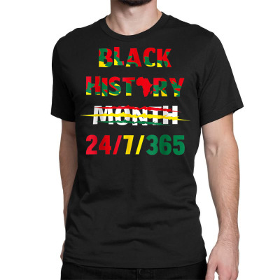 Black History Month Classic T-shirt Designed By Bariteau Hannah
