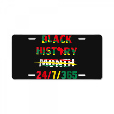 Black History Month License Plate Designed By Bariteau Hannah