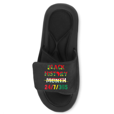 Black History Month Slide Sandal Designed By Bariteau Hannah