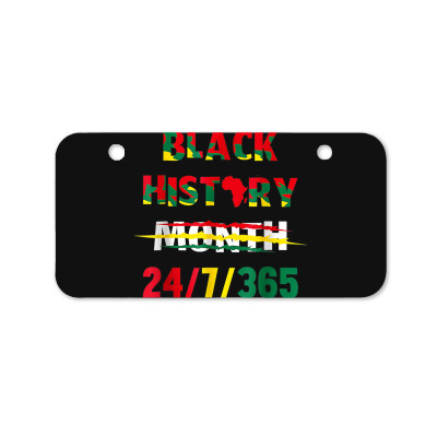 Black History Month Bicycle License Plate Designed By Bariteau Hannah
