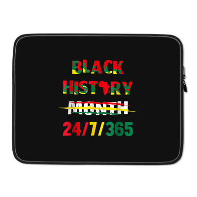Black History Month Laptop Sleeve Designed By Bariteau Hannah