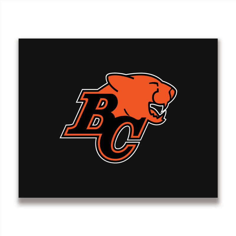 Bc Lions Metal Print Horizontal | Artistshot