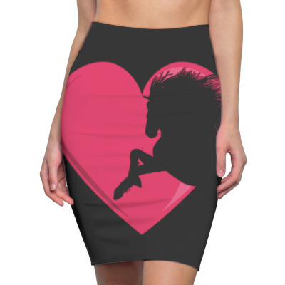 Horse Lover Pencil Skirts Designed By Bariteau Hannah