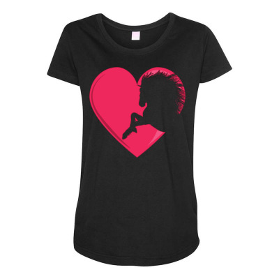 Horse Lover Maternity Scoop Neck T-shirt Designed By Bariteau Hannah