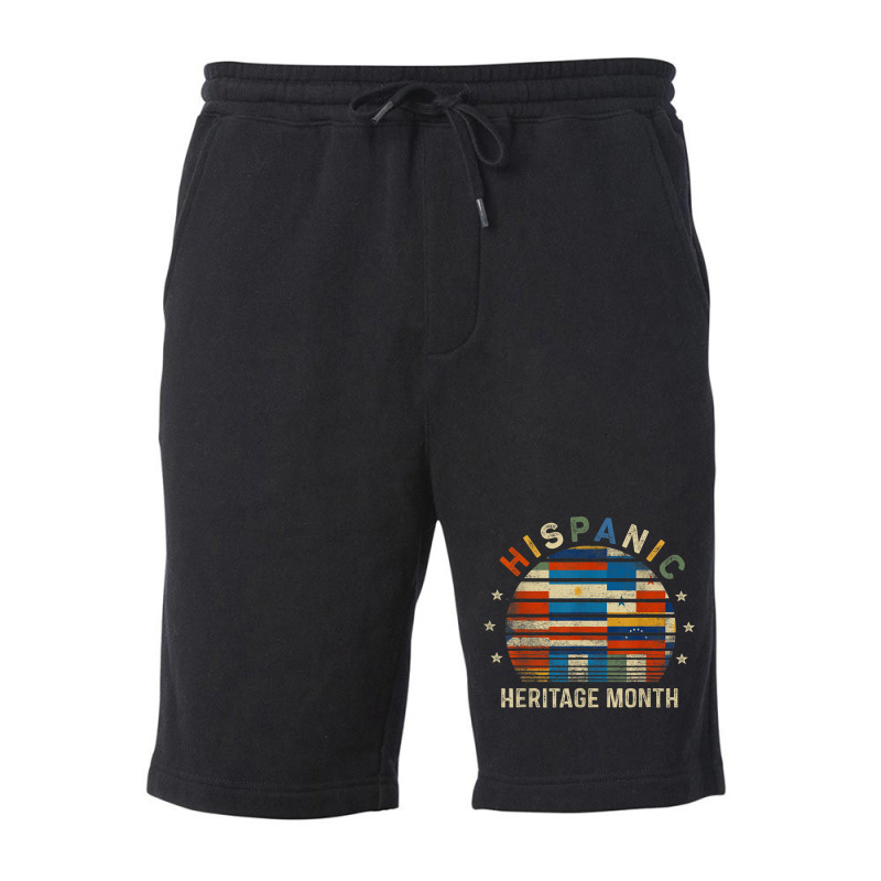 Hispanic Heritage Month Gifts Latin American Flags Latina Fleece Short by ValentinoHoover | Artistshot