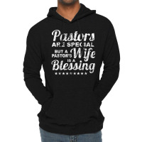 Youth Pastor Wife Appreciation Anniversary Day Religious Lightweight Hoodie | Artistshot