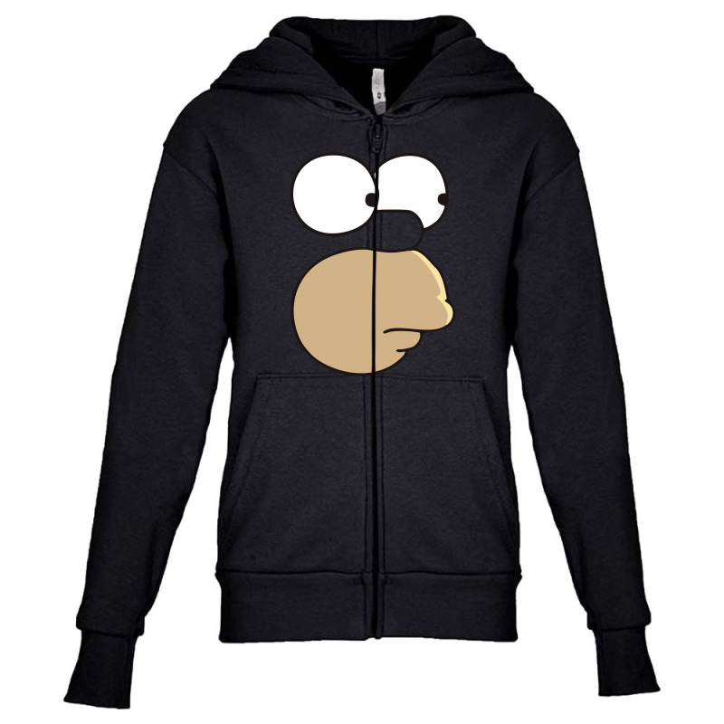 Homer Simpson Youth Zipper Hoodie by bacenicolas | Artistshot