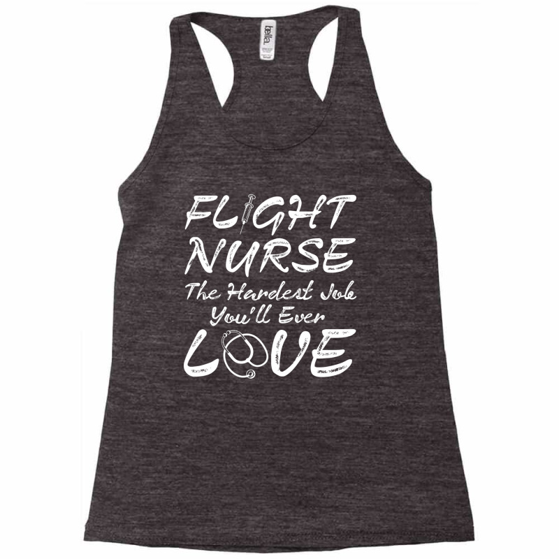 Flight Nurse Apparel - Awesome Cute Nurses Design Racerback Tank by edahisiskey | Artistshot