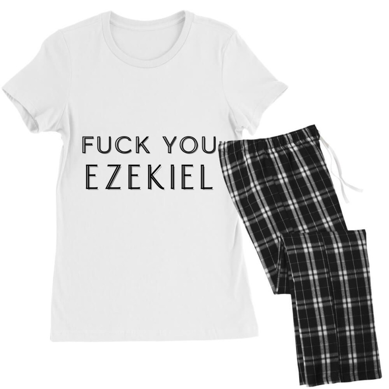 Fuck You Ezekiel - Fuck You Tony! Women's Pajamas Set by HISHIMUCHILDRESS | Artistshot