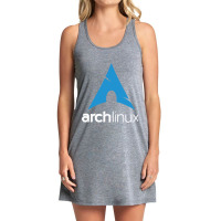 Dark Color Arch Linux Tank Dress | Artistshot