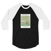 Claude Monet Exhibition Classic 3/4 Sleeve Shirt | Artistshot