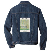 Claude Monet Exhibition Classic Men Denim Jacket | Artistshot