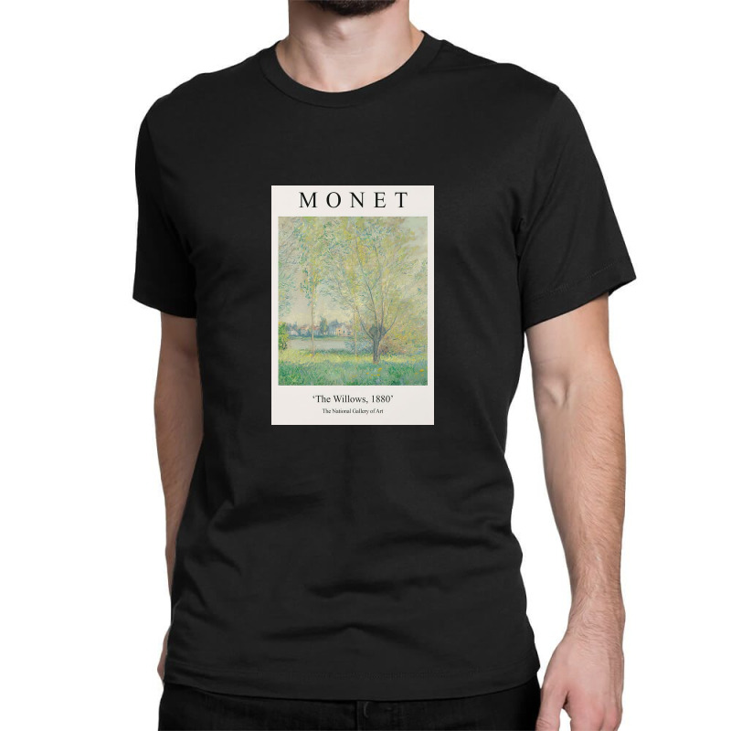 Claude Monet Exhibition Classic Classic T-shirt by carlyriley | Artistshot