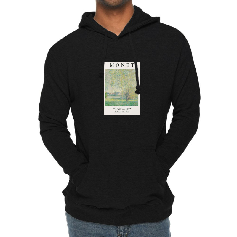 Claude Monet Exhibition Classic Lightweight Hoodie by carlyriley | Artistshot