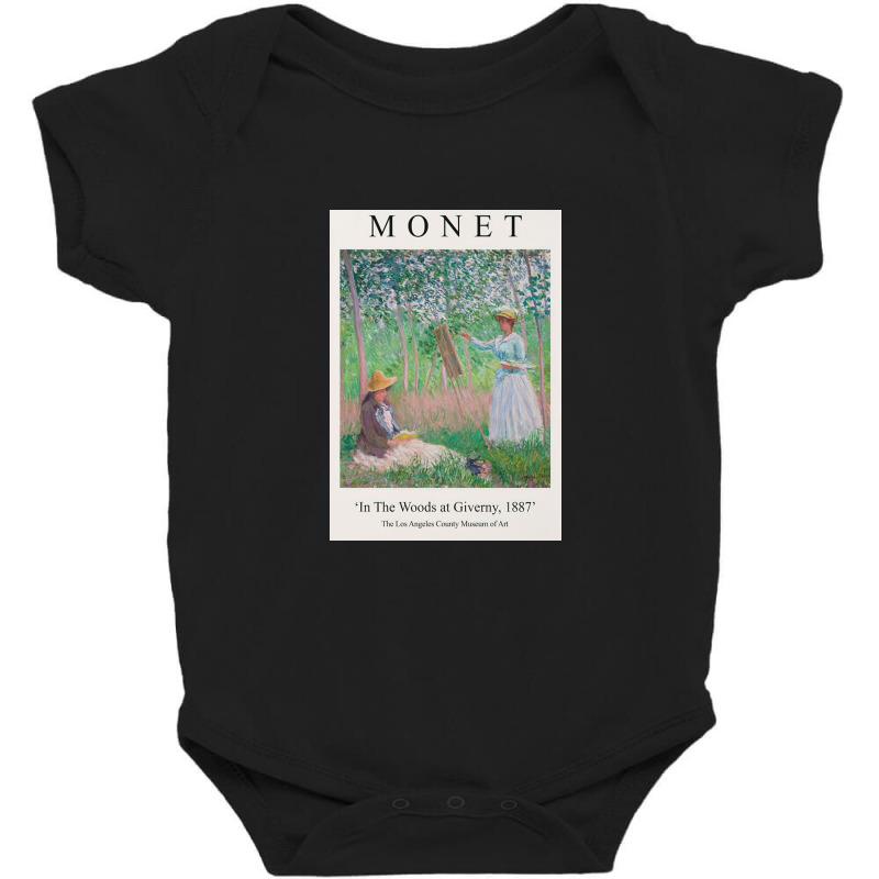 Claude Monet Baby Bodysuit by carlyriley | Artistshot