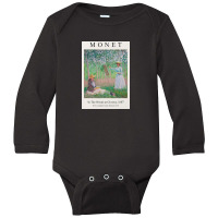 Claude Monet Long Sleeve Baby Bodysuit | Artistshot