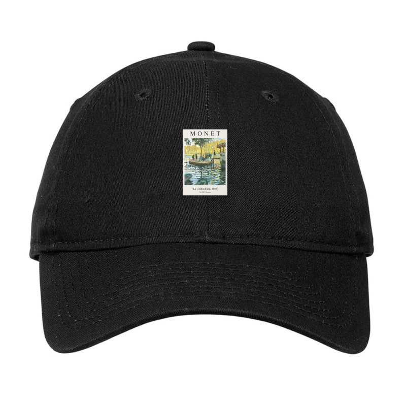 Claude Monet - La Grenouillere Adjustable Cap by carlyriley | Artistshot