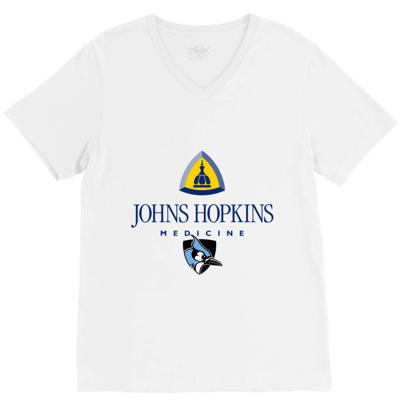 Johns Hopkins V-neck Tee | Artistshot