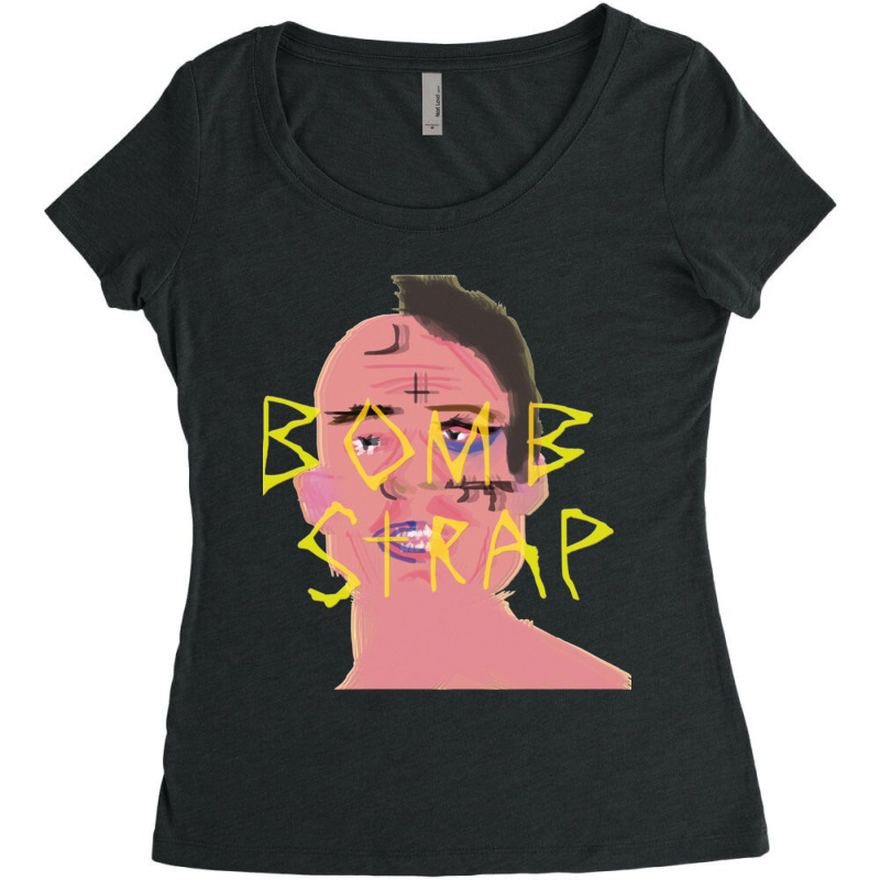 Bombstrap Women's Triblend Scoop T-shirt by MATTHEWFLORIO | Artistshot