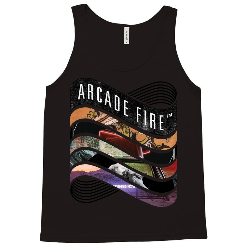 Arcade   Discography Tank Top by cm-arts | Artistshot