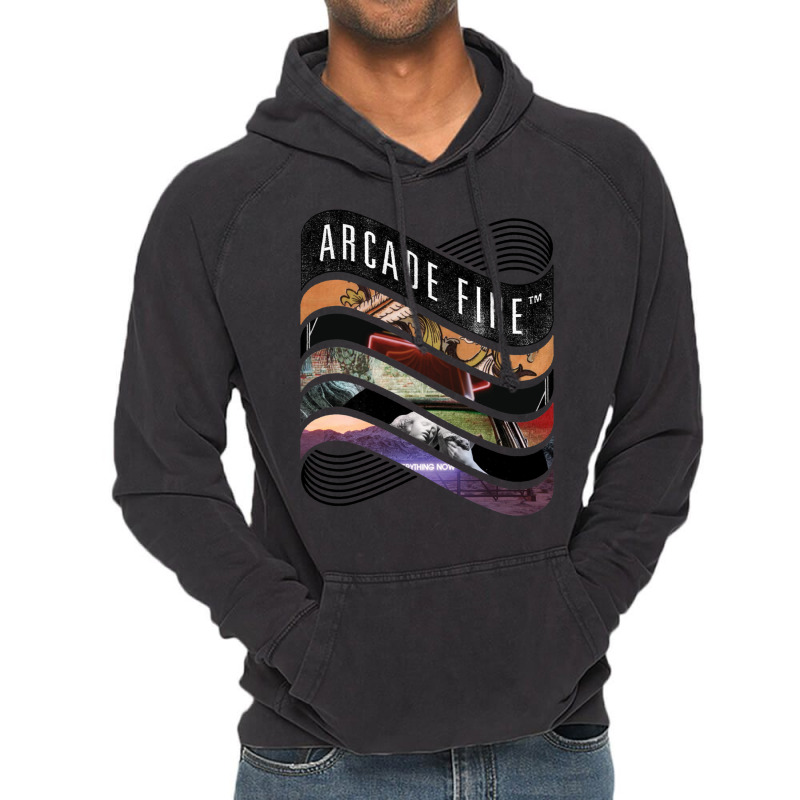 Arcade   Discography Vintage Hoodie by cm-arts | Artistshot