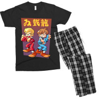 Billy  Jimmy Lees Double Dragon     (1) Men's T-shirt Pajama Set | Artistshot