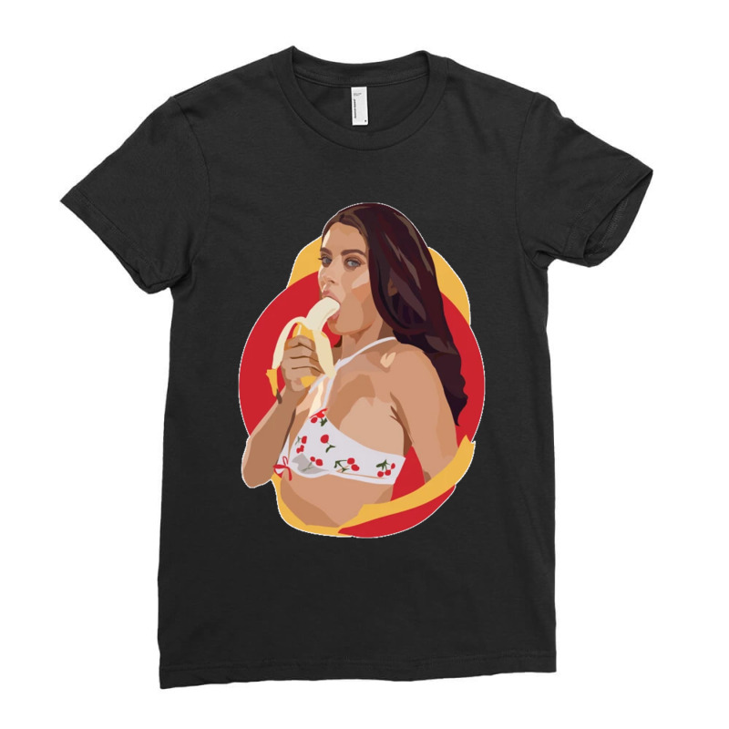 Lana Love Banana Ladies Fitted T-Shirt by cm-arts | Artistshot