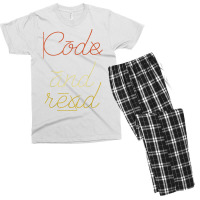 Code And Read Dyslexic Dyslexia Awareness Month T Shirt Men's T-shirt Pajama Set | Artistshot