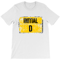 For Initials Or First Letters Of Names Starting With The Letter D T-shirt | Artistshot