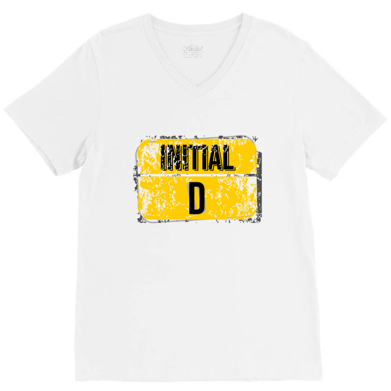 For Initials Or First Letters Of Names Starting With The Letter D V-neck Tee | Artistshot