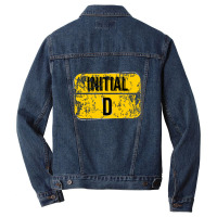 For Initials Or First Letters Of Names Starting With The Letter D Men Denim Jacket | Artistshot