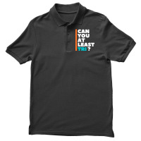 Can You At Least Tri Men's Polo Shirt | Artistshot