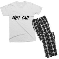 Get Out Men's T-shirt Pajama Set | Artistshot