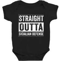 Retro Chess Openings The Sicilian Defense Chessplayer Tank Top Baby Bodysuit | Artistshot