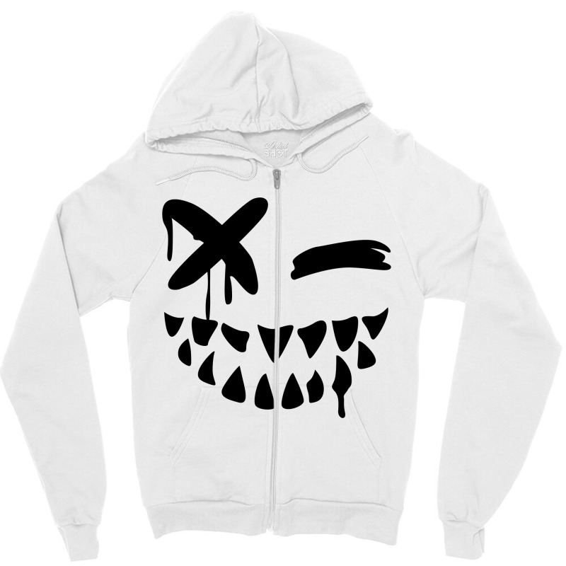 Smile Zipper Hoodie | Artistshot