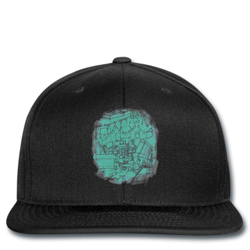 Login Blue Room Printed hat by cm-arts | Artistshot