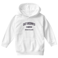 East Greenwich Rhode Island Ri Vintage State Athletic Style Sweatshirt Youth Hoodie | Artistshot