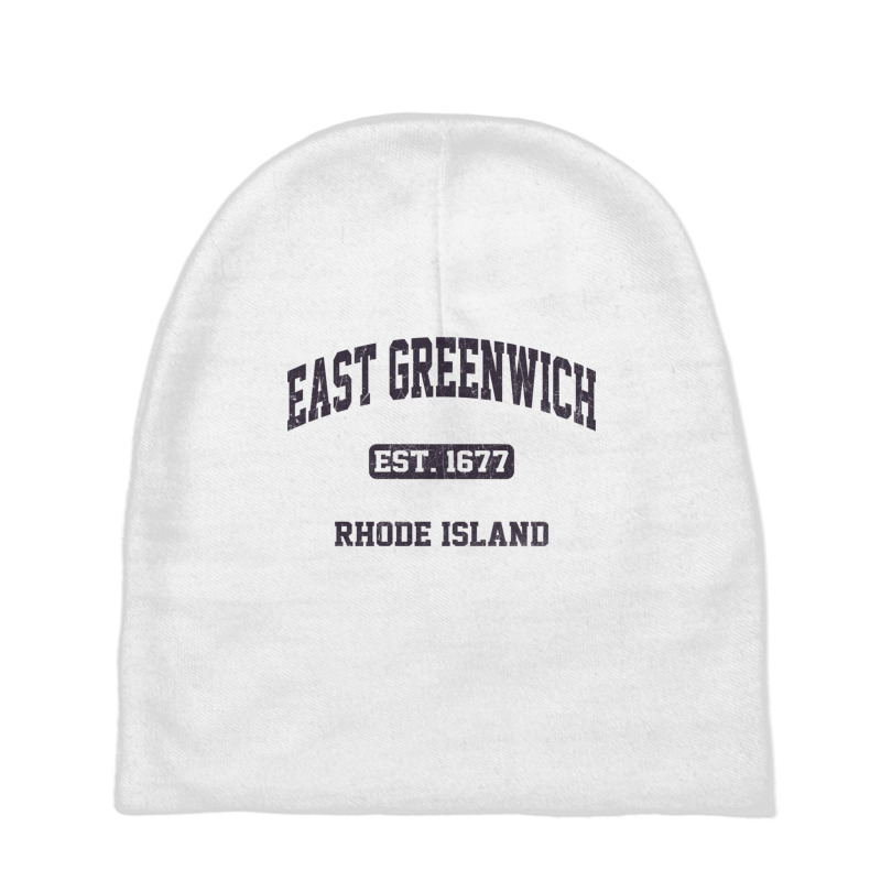 East Greenwich Rhode Island Ri Vintage State Athletic Style Sweatshirt Baby Beanies by cm-arts | Artistshot