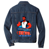 Friends Of The Devil Men Denim Jacket | Artistshot