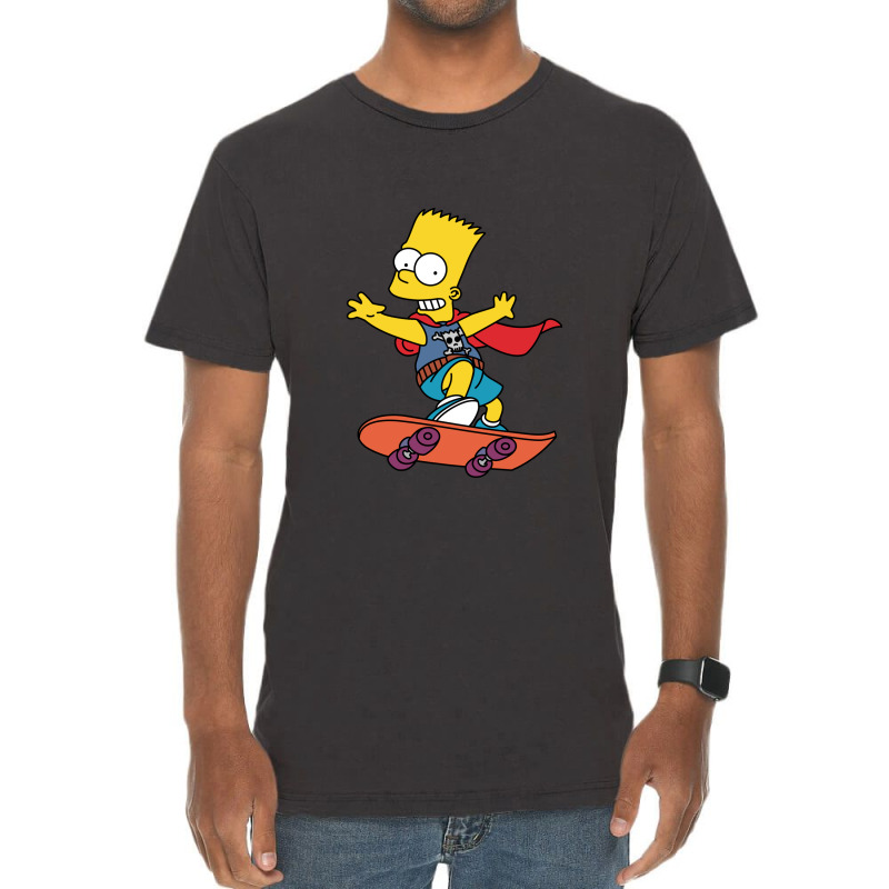 The Simpson Brat Vintage T-Shirt by cm-arts | Artistshot