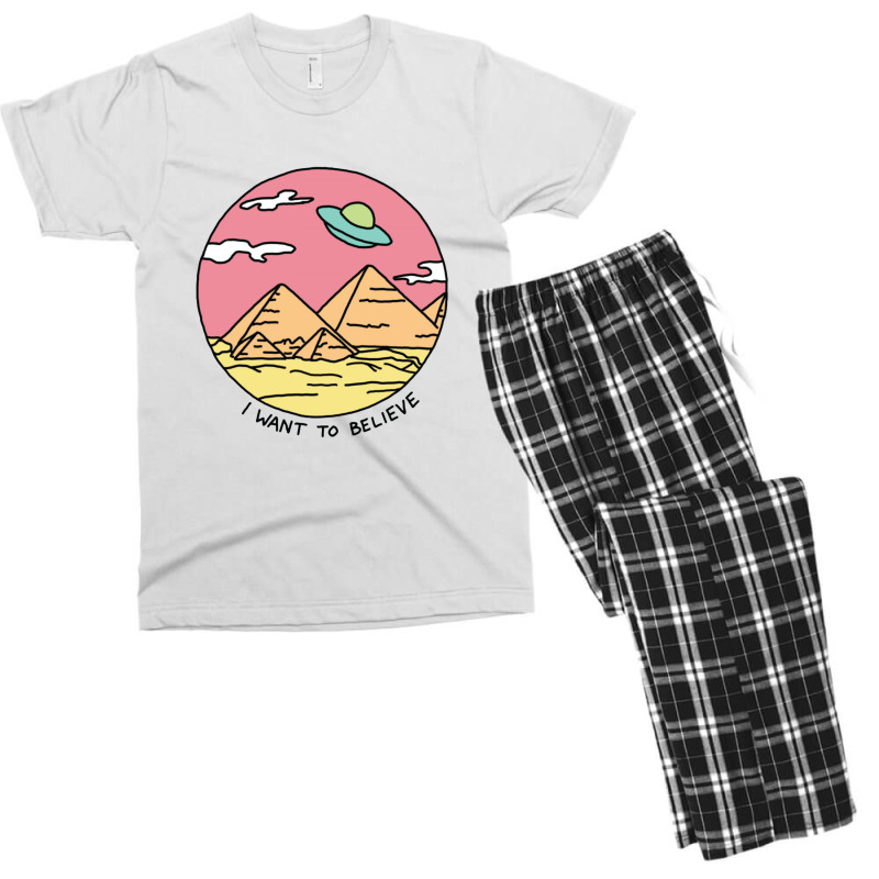 Pyramid Men's T-shirt Pajama Set | Artistshot