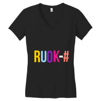 Ru Ok Women's V-neck T-shirt | Artistshot